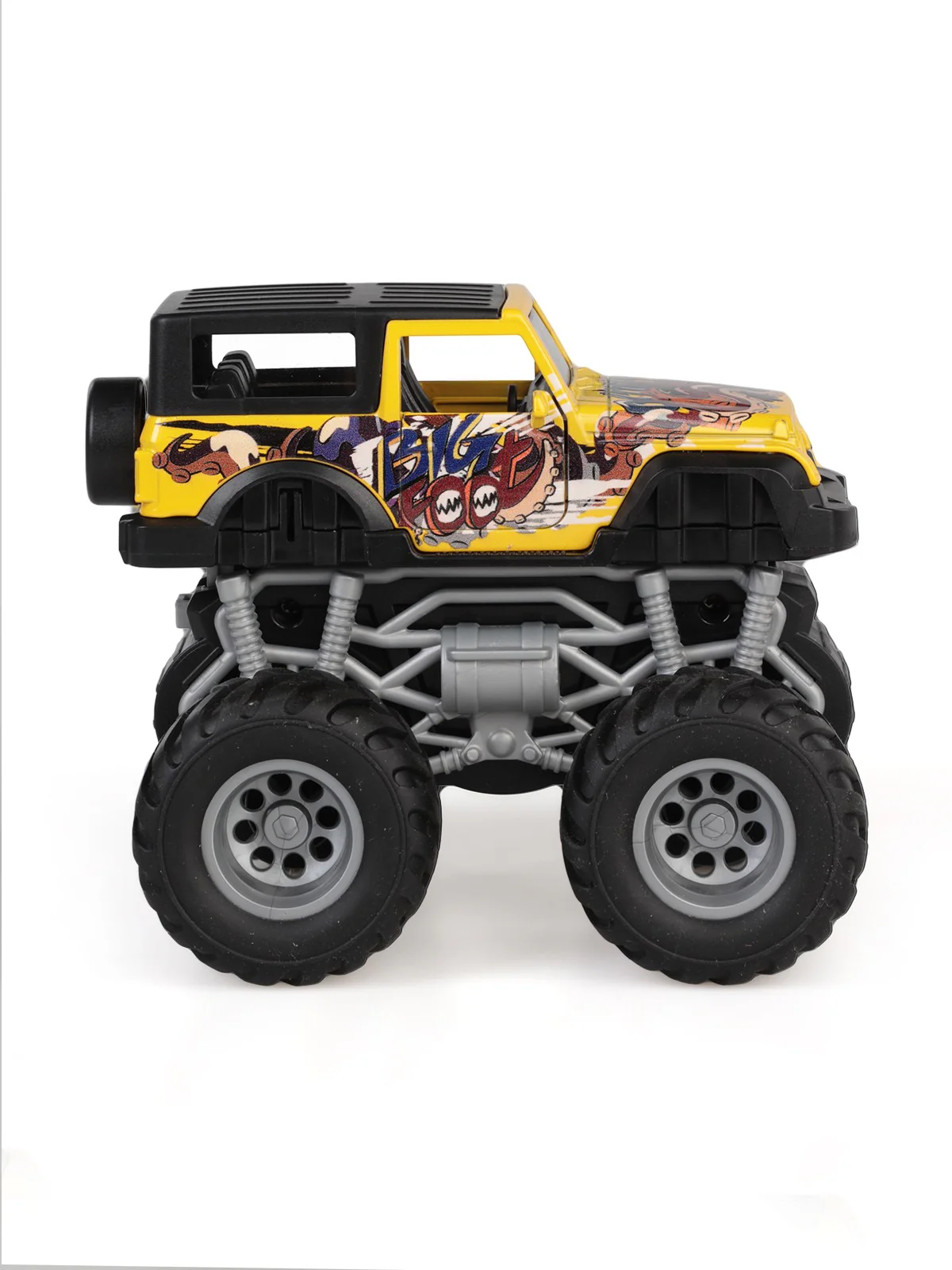 Vardem Oyuncak Isıklı- Muzıklı 1:32 Safarı Kralı Jeep 4x4 - Sarı - Image 2