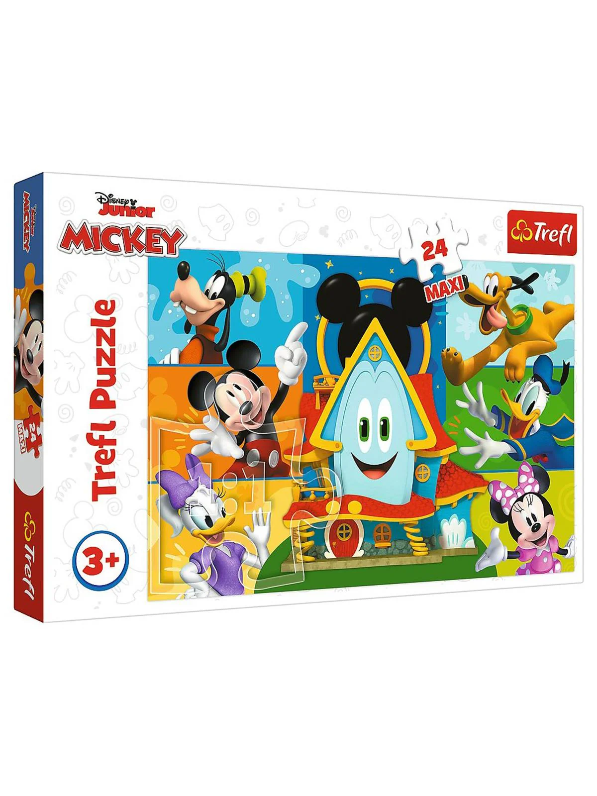 Vardem Oyuncak Trefl 24 Parça Maxi Puzzle Mickey Mouse Funhouse (60x40cm) - Image 2