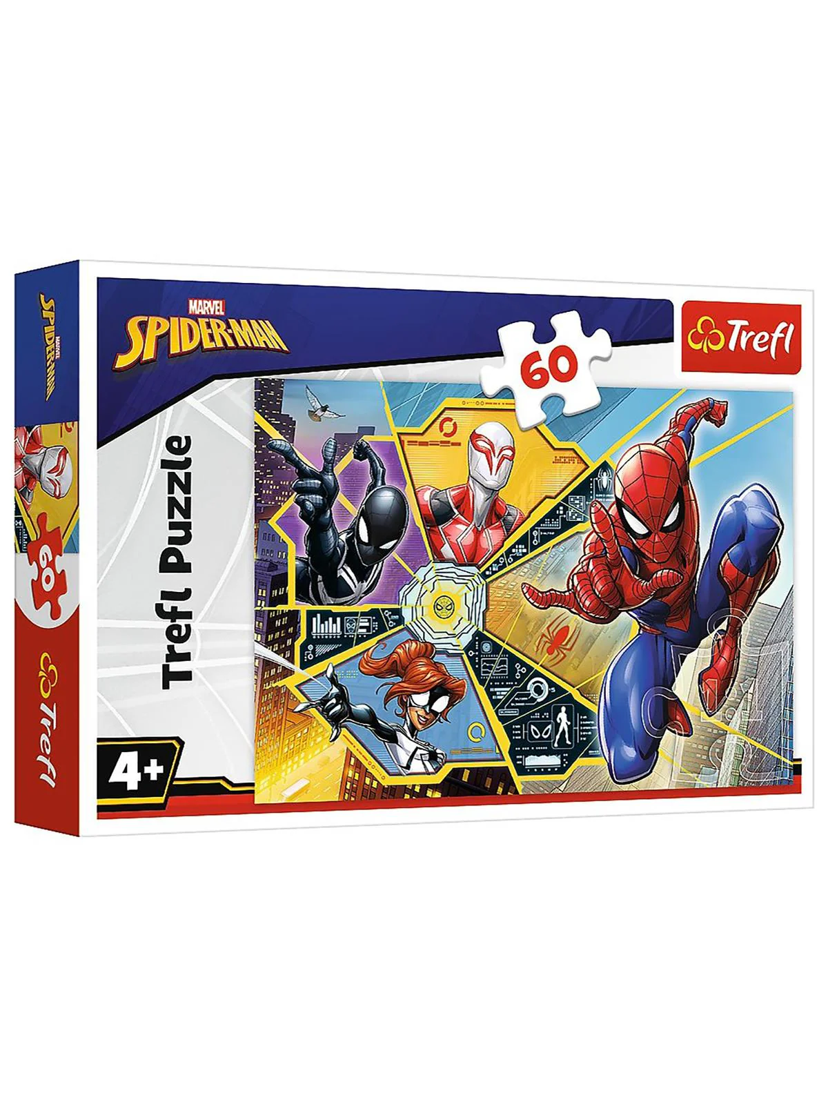 Vardem Oyuncak Trefl 60 Parça Puzzle Marvel Spiderman (33x22cm) - Image 2