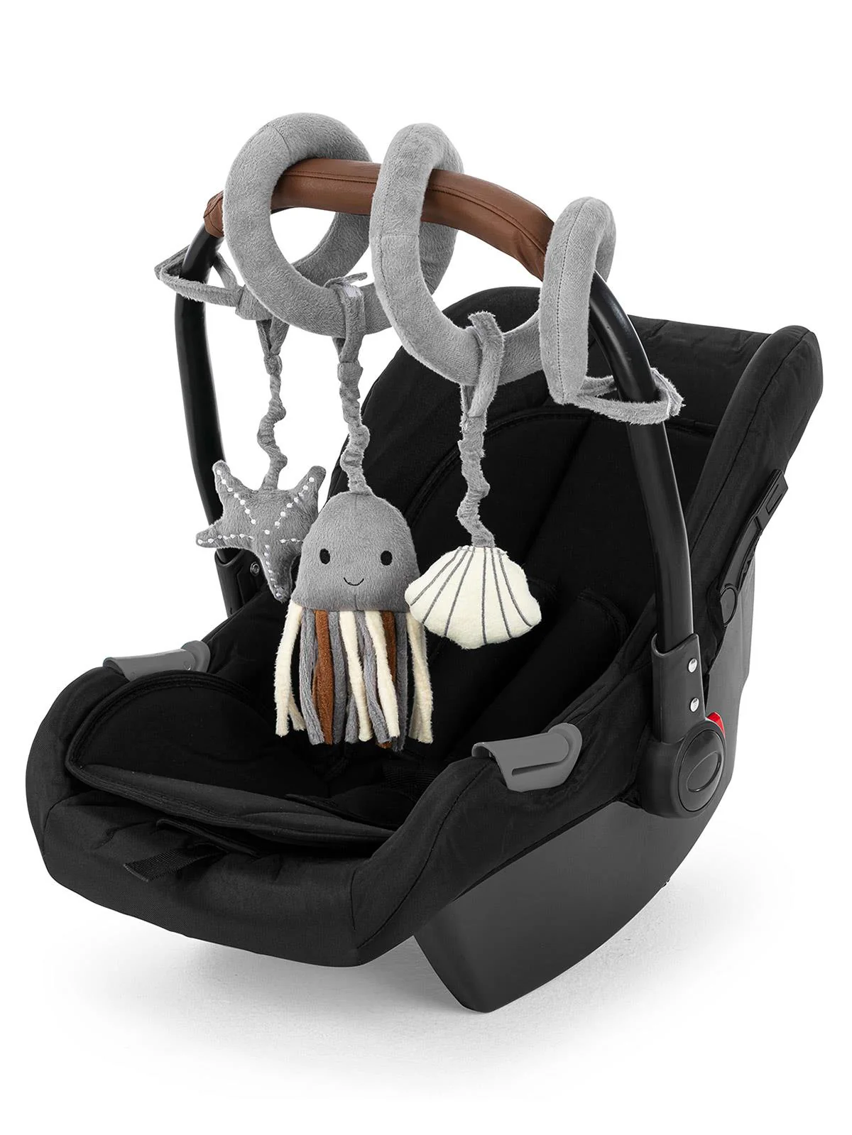 Wellgro Sarmal PusetBebek Arabası Oyuncağı - Gri - Image 3