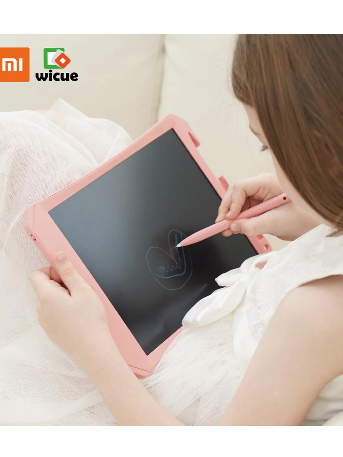 Xiaomi Wicue 11 inç Lcd Dijital Çizim Tableti - Pembe - Image 3