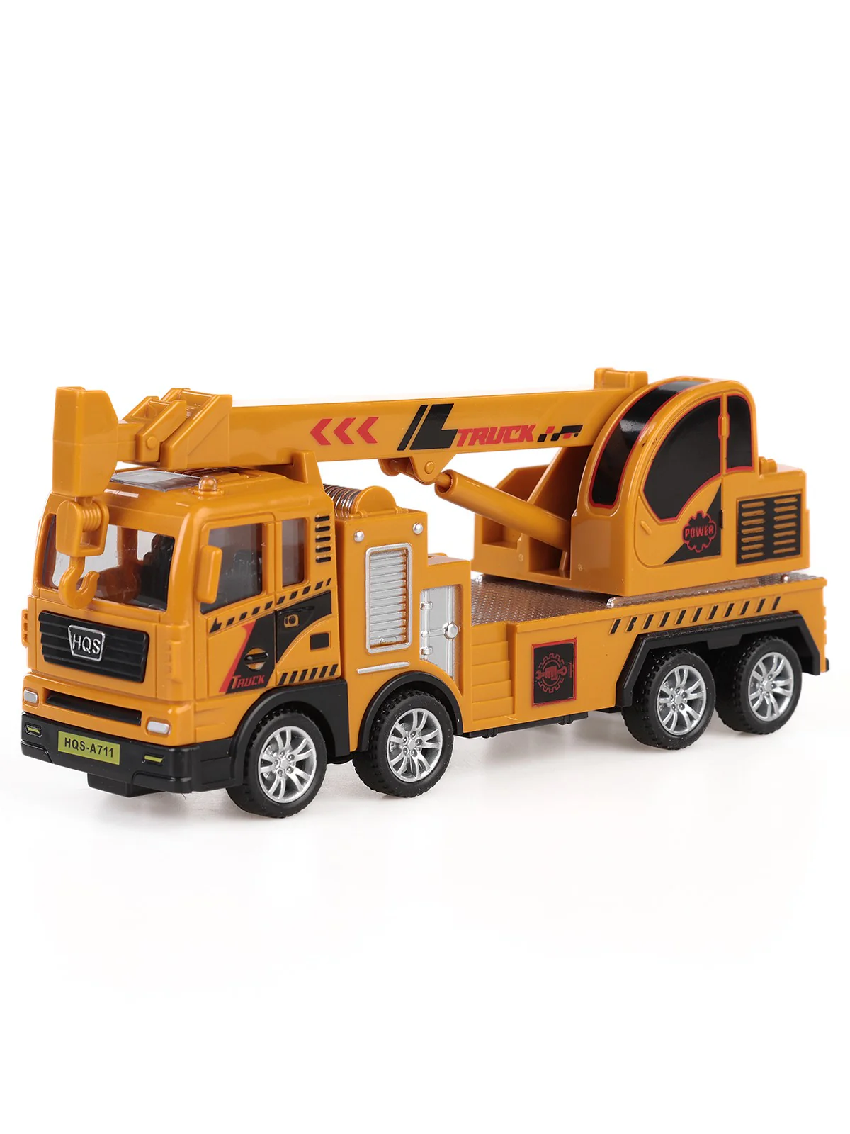 Vardem Surtmelı 1:50 Sarı Vınc Ve Ekskavator - Hardal - Image 7