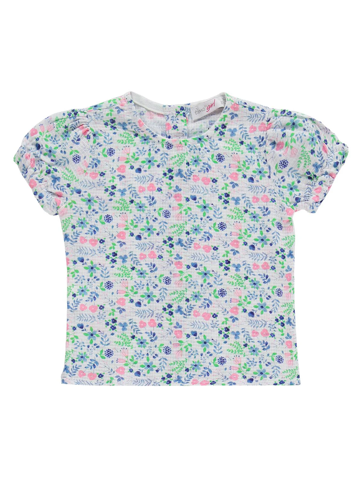 Zeyneva Timo Kız Salopetli Takım - Pembe - Image 3